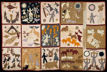 Bildlicher Quilt